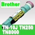 TN-10J (TN250 / TN8000)トナー Brother リサイクル品 ※平日AM注文は即納(代引を除く) トナー全品宅急便無料！（他商品との同梱は承れません）